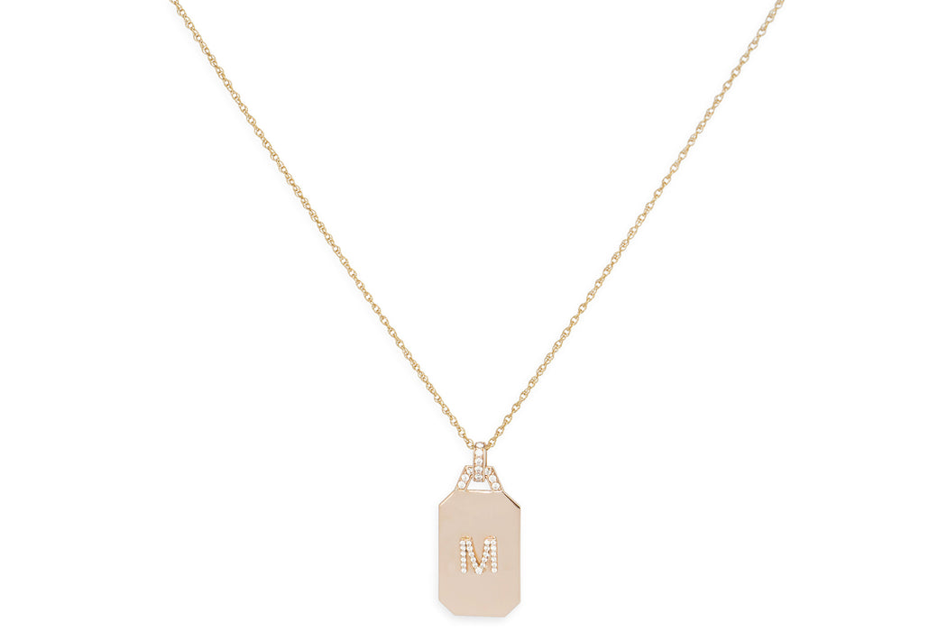 Lettered Necklace