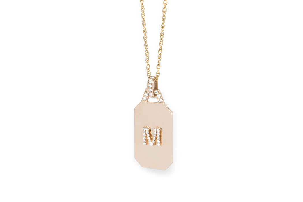 Lettered Necklace