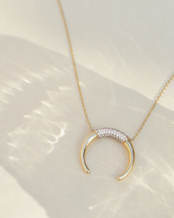 Signature Strength Horn Necklace